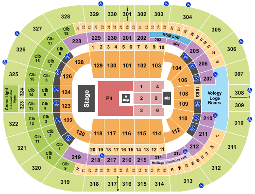 Amalie Arena Nine Inch Nails Seating Chart
